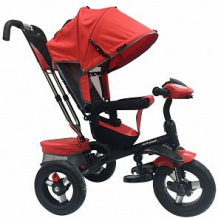 Купить трехколесный велосипед moby kids comfort 360° 12x10 air, цвет: красный ( id 10459331 )
