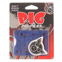 Купить подкладка pig piles soft shockpads blue голубой ( id 1155823 )