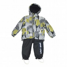 Купить комплект куртка/полукомбинезон artel билди, цвет: желтый/серый ( id 11833906 )