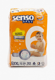 Купить подгузники-трусики senso baby mp002xc01cedinxxl