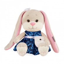Купить мягкая игрушка jack&lin зайка в нарядном синем платье 25 см jl-032101-25