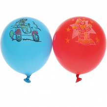 Купить воздушные шары gemar "ассорти", с рисунком, 100 шт ( id 11908193 )