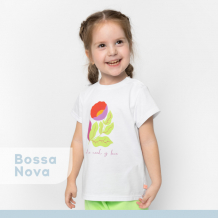Купить bossa nova футболка для девочки 261в23-151 