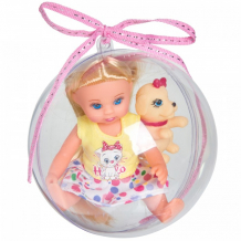 Купить bondibon набор игровой куколка oly 13 см с собачкой в прозрачном шаре вв3884 вв3884