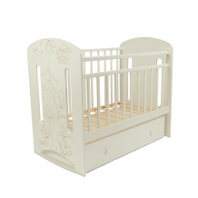 Купить детская кроватка sweet baby sofia с ящиком (колесо-качалка) 426683