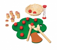 Купить деревянная игрушка beleduc развивающая собери урожай 22385