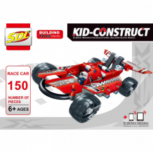 Купить конструктор sdl kid-construct гоночный болид (150 деталей) 2018a-3