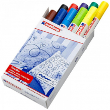Купить edding набор маркеров по ткани 4500 basic 2-3 мм 10 цветов 1183414