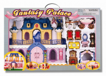 Купить keenway fantasy palace дворец с каретой и предметами 20160
