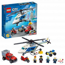 Купить конструктор lego city 60243 погоня на полицейском вертолёте ( id 12184012 )