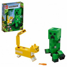 Купить конструктор lego minecraft 21156 большие фигурки minecraft, крипер и оцелот ( id 12180280 )