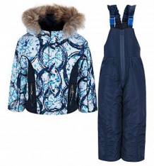 Комплект куртка/полукомбинезон Alex Junis Вихрь, цвет: синий ( ID 6760993 )