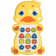Купить развивающая игрушка bondibon baby you умный телефон утенок вв4549