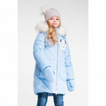 Купить пальто boom by orby, цвет: голубой ( id 11631592 )