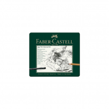 Купить набор угля и угольных карандашей faber-castell pitt charcoal, 24 предмета ( id 12813427 )