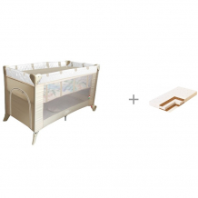 Купить манеж sweet baby intelletto 5 в 1 и матрас плитекс кокосовый юниор-плюс 120x60x8 