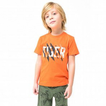 Купить футболка crockid тигры в городе, цвет: оранжевый ( id 12640126 )