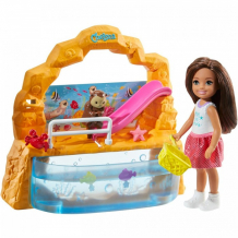 Купить barbie игровой набор аквариум с куклой челси и аксессуарами ghv75