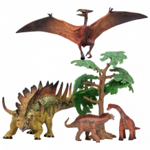 Купить masai mara набор динозавры и драконы для детей мир динозавров (5 предметов) mm206-021