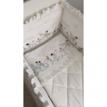 Купить комплект в кроватку krisfi парад (2 предмета) для прямоугольной кроватки бп1020