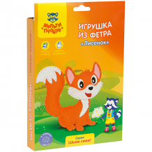 Игрушка из фетра Мульти-Пульти "Сделай сам" Лисёнок ( ID 13099664 )