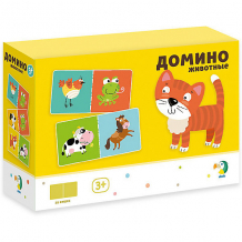 Купить настольная игра dodo домино "животные" ( id 8864978 )