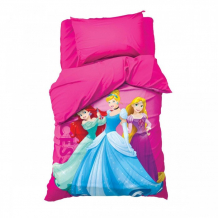 Купить постельное белье disney 1.5 спальное принцессы (3 предмета) 4230709 4230709