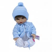 Купить berjuan s.l. кукла posturitas grande в голубой вязаной кофте 32 см 2401br