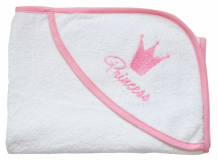 Купить forest kids полотенце с капюшоном little princess 100х70 см 
