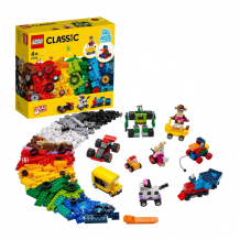 LEGO Classic 11014 Конструктор ЛЕГО Классик Кубики и колёса