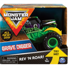 Купить машинка spin master monster jam "звуки мотора" grave digger ( id 10573747 )