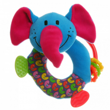 Купить погремушка bondibon развивающая игрушка слон вв1281 вв1281-слон