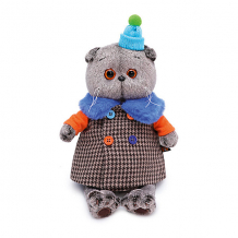 Купить мягкая игрушка budi basa кот басик в комбинированном пальто, 30 см ( id 12978198 )
