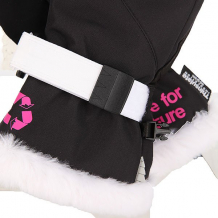 Купить варежки сноубордические женские picture organic jam black черный,белый,розовый ( id 1165513 )