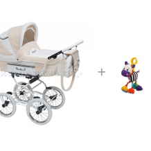 Купить коляска-люлька reindeer prestige lily и подвесная игрушка с вибрацией зебра жирафики 