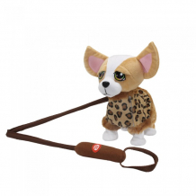Купить интерактивная игрушка пушистые друзья собачка на жестком поводке jb500028 jb500028