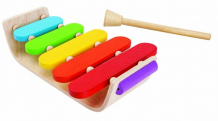 Купить деревянная игрушка plan toys овальный ксилофон 6405