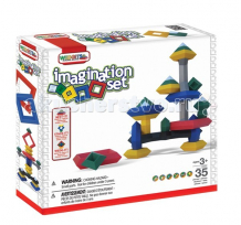 Купить конструктор wedgits imagination set 35 деталей 300652
