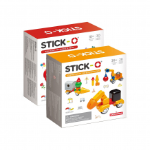 Купить конструктор stick-o "большая стройка", 2 набора ( id 16982375 )