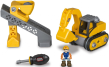 Купить nikko набор junior builder - экскаватор, просеиватель и аксессуары 40023