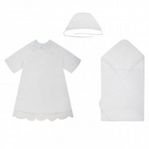 Купить комплект рубашка/чепчик/пеленка зайка моя, цвет: белый ( id 11088302 )
