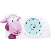 Часы-будильник для тренировки сна Ягнёнок Сэм (SAM) ZAZU. Розовый. 2+. Арт. ZA-SAM-03 ( ID 4204699 )
