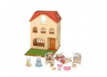 Купить sylvanian families трехэтажный дом подарочный набор 5728