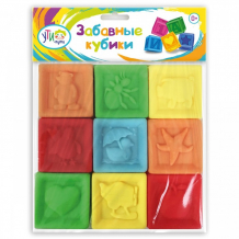 Купить развивающая игрушка ути пути кубики цветные (9 элементов) 62279