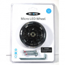 Купить micro колеса светящиеся для самоката led 120 мм 2 шт. ac9039b