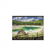 Купить пазл konigspuzzle "италия. озеро радуги" 1000 элементов ( id 7910457 )