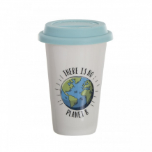 Купить d'casa стакан для кофе с силиконовой крышкой planet b 400 мл 2776568b