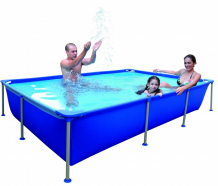 Купить бассейн jilong каркасный rectangular stell frame pools 228х159х42 см 17013
