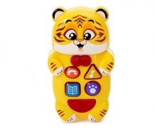 Купить zabiaka музыкальная развивающая игрушка забавные зверята тигрёнок 3113380
