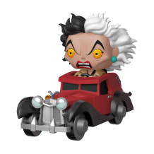 Купить фигурка funko pop! rides: disney: "101 далматинец" стервелла де виль в машине, 39602 ( id 13152425 )